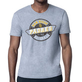 San Diego Padres Starter Route 66 Team Logo T-Shirt - Heather Gray T-shirts