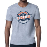 Detroit Tigers Starter Route 66 Team Logo T-Shirt - Heather Gray T-shirts