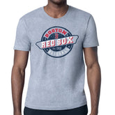 Boston Red Sox Starter Route 66 Team Logo T-Shirt - Heather Gray T-shirts