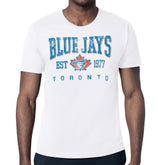 Toronto Blue Jays Starter Distressed Logo T-Shirt - White T-shirts