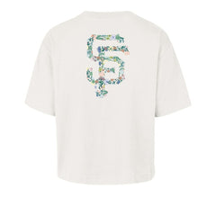 San Francisco Giants '47 Women's Full Bloom Cropped T-Shirt - Natural T-shirts