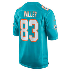 NFL Darren Waller Miami Dolphins Team Game Jersey - Aqua