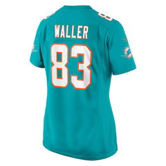 NFL Darren Waller Miami Dolphins Women's Team Game Jersey - Aqua