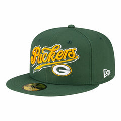 Green Bay Packers New Era Born x Raised 59FIFTY Fitted Hat Green