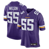 NFL Eric Wilson Minnesota Vikings Team Game Jersey - Purple