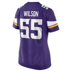 NFL Eric Wilson Minnesota Vikings Women's Team Game Jersey - Purple