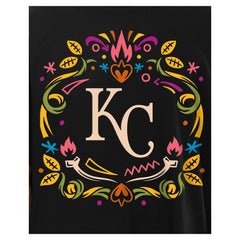Kansas City Royals New Era Día de los Muertos T-Shirt - Black T-shirts