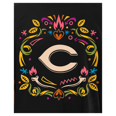 Cincinnati Reds New Era Día de los Muertos T-Shirt - Black T-shirts