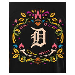 Detroit Tigers New Era Día de los Muertos T-Shirt - Black T-shirts