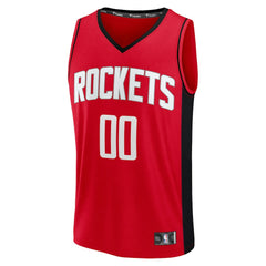NBA Houston Rockets Fast Break Custom Jersey - Icon Edition - Red