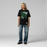 New York Jets Women's Team Dynamic Boyfriend T-Shirt Black