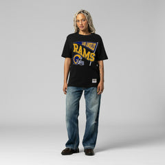 Los Angeles Rams Women's Team Dynamic Boyfriend T-Shirt Black