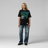 Seattle Seahawks Women's Team Dynamic Boyfriend T-Shirt Black