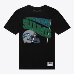 Seattle Seahawks Women's Team Dynamic Boyfriend T-Shirt Black