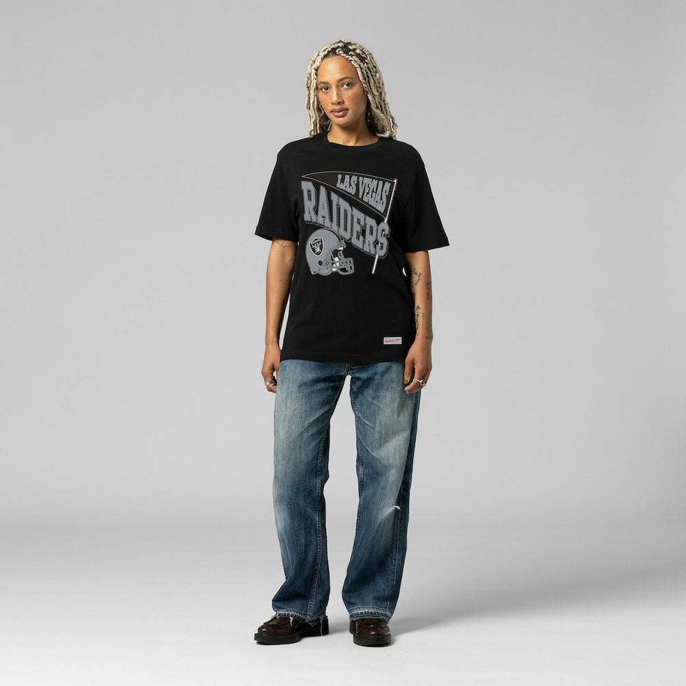 Las Vegas Raiders Women's Team Dynamic Boyfriend T-Shirt Black