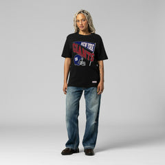 New York Giants Women's Team Dynamic Boyfriend T-Shirt Black