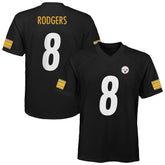 Aaron Rodgers Pittsburgh Steelers Outerstuff Preschool Replica Player Jersey Black
