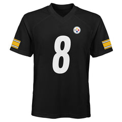 Aaron Rodgers Pittsburgh Steelers Outerstuff Youth Replica Player Jersey Black