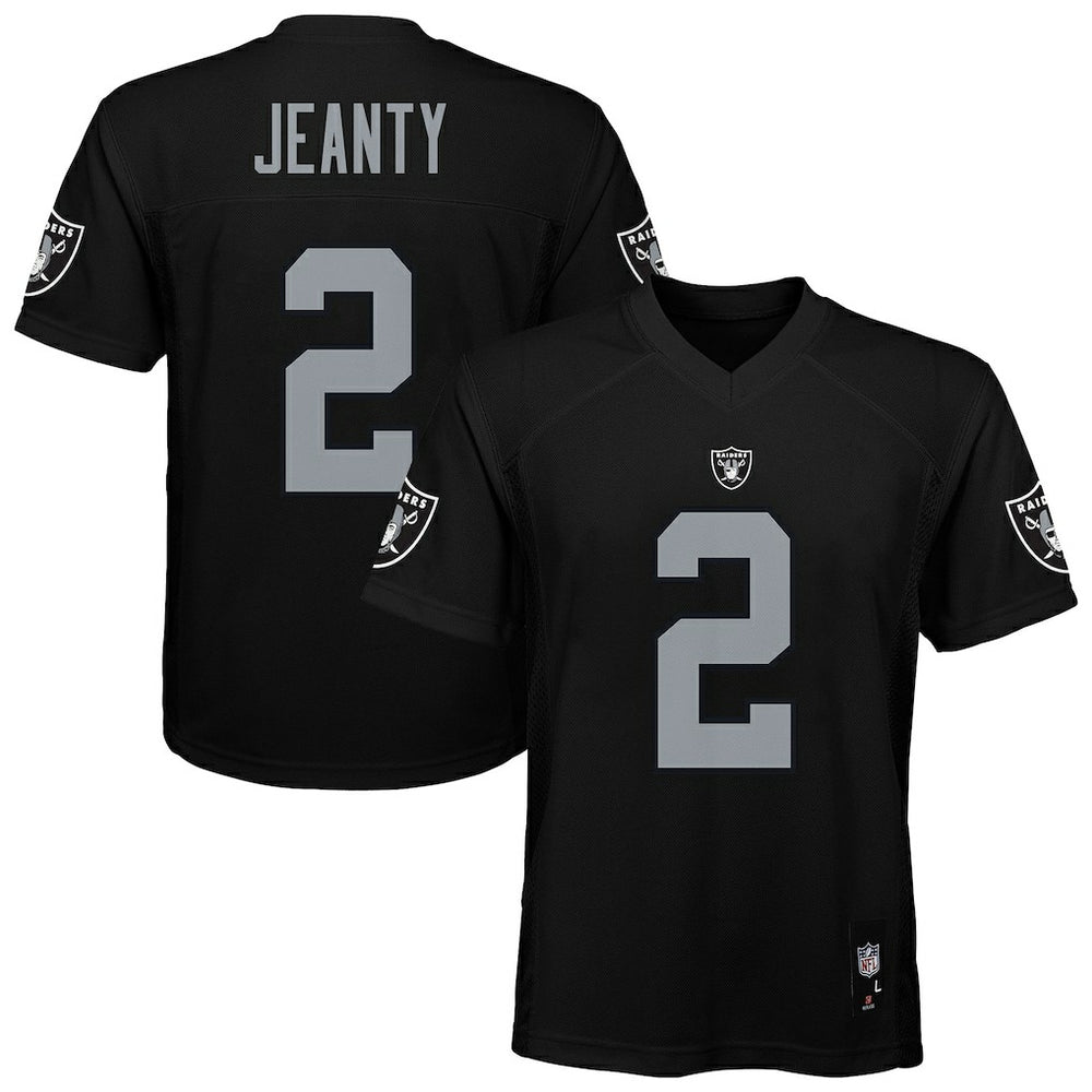 NFL Ashton Jeanty Las Vegas Raiders Youth Replica Player Jersey - Black sale