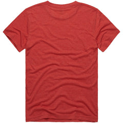 Kansas City Chiefs Homage x The Simpsons Unisex Tri-Blend T-Shirt Red