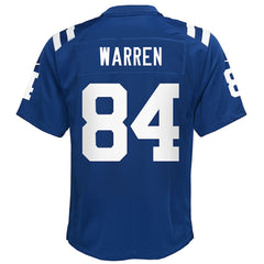 NFL Tyler Warren Indianapolis Colts Youth Team Game Jersey - Royal
