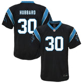 NFL Chuba Hubbard Carolina Panthers Youth Team Game Jersey - Black