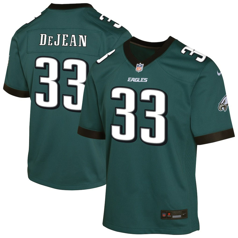 NFL Cooper DeJean Philadelphia Eagles Youth Game Player Jersey - Midnight Green