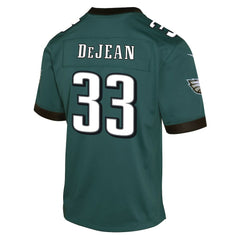 NFL Cooper DeJean Philadelphia Eagles Youth Game Player Jersey - Midnight Green