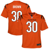 Chase Brown Cincinnati Bengals Youth Youth Orange
