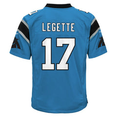 NFL Xavier Legette Carolina Panthers Youth Alternate Game Jersey - Blue