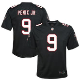 Michael Penix Jr. Atlanta Falcons Youth Alternate Game Jersey Black