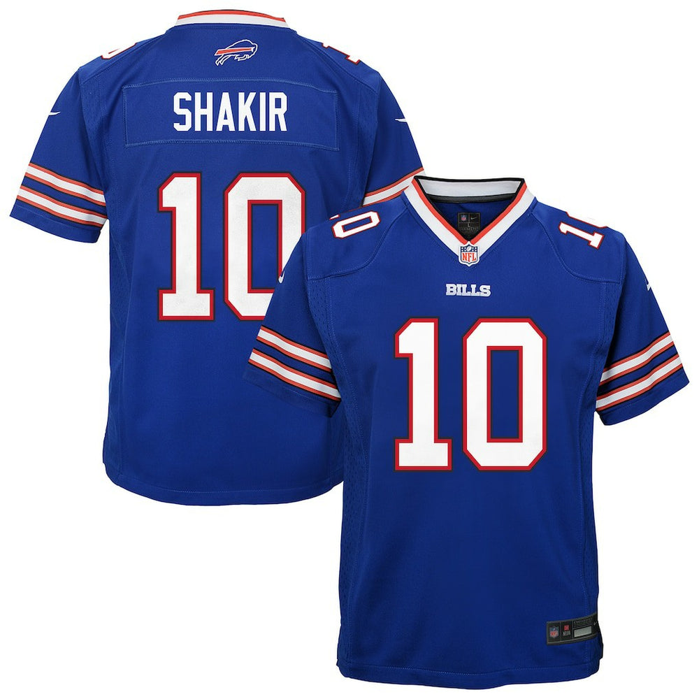 NFL Khalil Shakir Buffalo Bills Youth Team Game Jersey - Royal