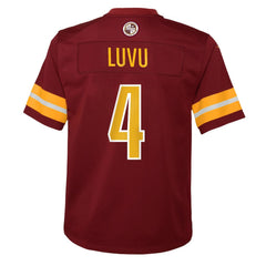 NFL Frankie Luvu Washington Commanders Youth Team Game Jersey - Burgundy