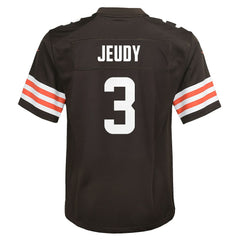 NFL Jerry Jeudy Cleveland Browns Youth Team Game Jersey - Brown