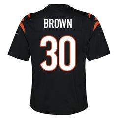 Chase Brown Cincinnati Bengals Youth Youth Black