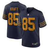 NFL Tucker Kraft Green Bay Packers Alternate Game Jersey - Navy
