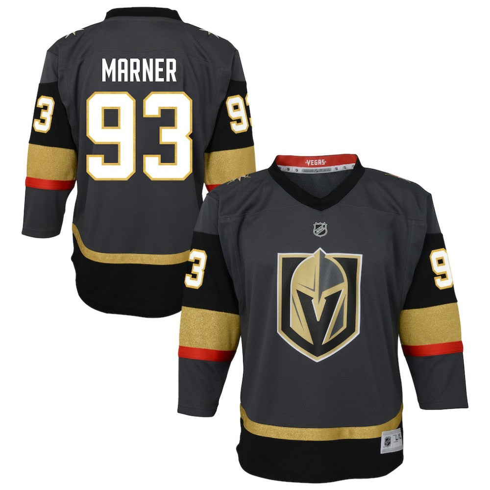NHL Mitch Marner Vegas Golden Knights Outerstuff Youth Home Replica Player Jersey - Gray