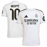 Kylian Mbappé Real Madrid 2025/26 Home Replica Player Jersey White