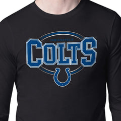 Indianapolis Colts Starter Team Track Graphic Long Sleeve T-Shirt Black