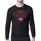 San Francisco 49ers Starter Team Track Graphic Long Sleeve T-Shirt Black