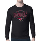 Arizona Cardinals Starter Team Track Graphic Long Sleeve T-Shirt Black