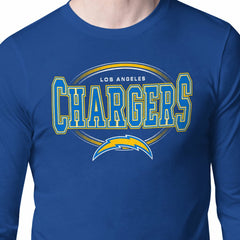 Los Angeles Chargers Starter Team Track Graphic Long Sleeve T-Shirt Royal