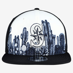 Seattle Mariners New Era 2026 Spring Training Fan Pack Grow 9FIFTY Snapback Hat - Navy Hats
