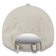 San Diego Padres New Era Youth 2026 Spring Training Fan Pack Batter 9TWENTY Adjustable Hat - Stone/Brown Hats
