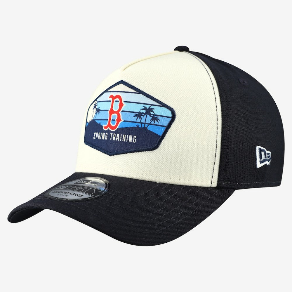 Boston Red Sox New Era 2026 Spring Training Fan Pack Gradient 39THIRTY Flex Hat - Stone Hats