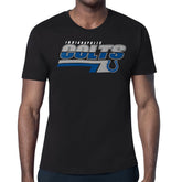 Indianapolis Colts Starter Logo Push Graphic T-Shirt Black