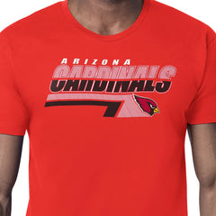 Arizona Cardinals Starter Logo Push Graphic T-Shirt Cardinal