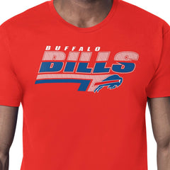 Buffalo Bills Starter Logo Push Graphic T-Shirt Red