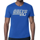 Indianapolis Colts Starter Logo Push Graphic T-Shirt Royal
