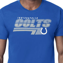 Indianapolis Colts Starter Logo Push Graphic T-Shirt Royal